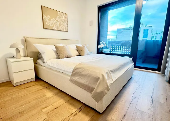 דירה Peony Presidential Garden Free Parking ברטיסלאבה